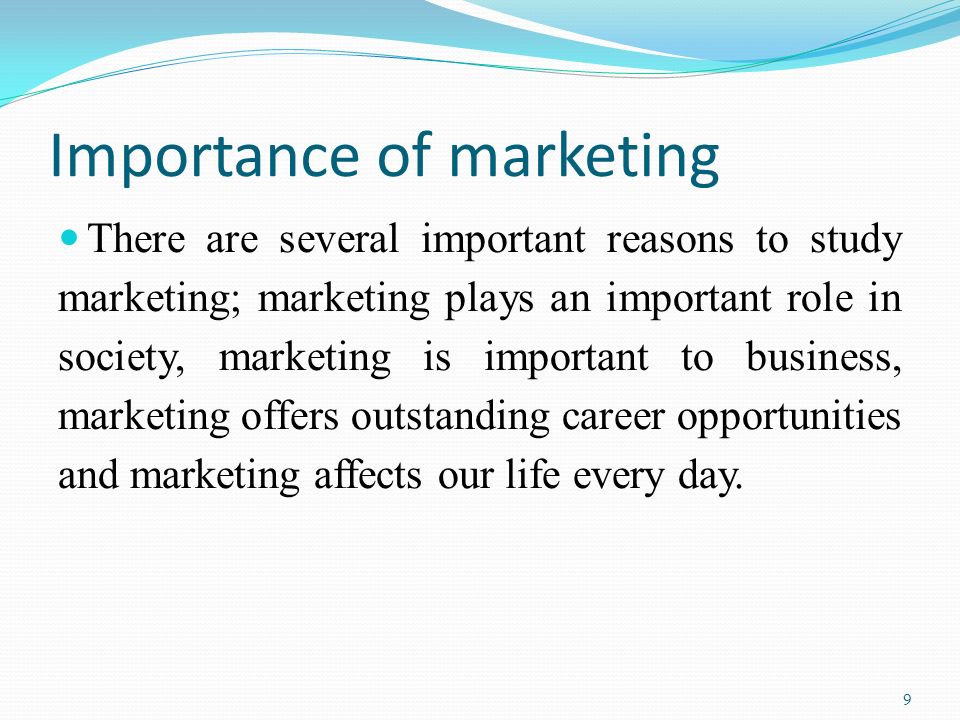 importance of marketing research pdf